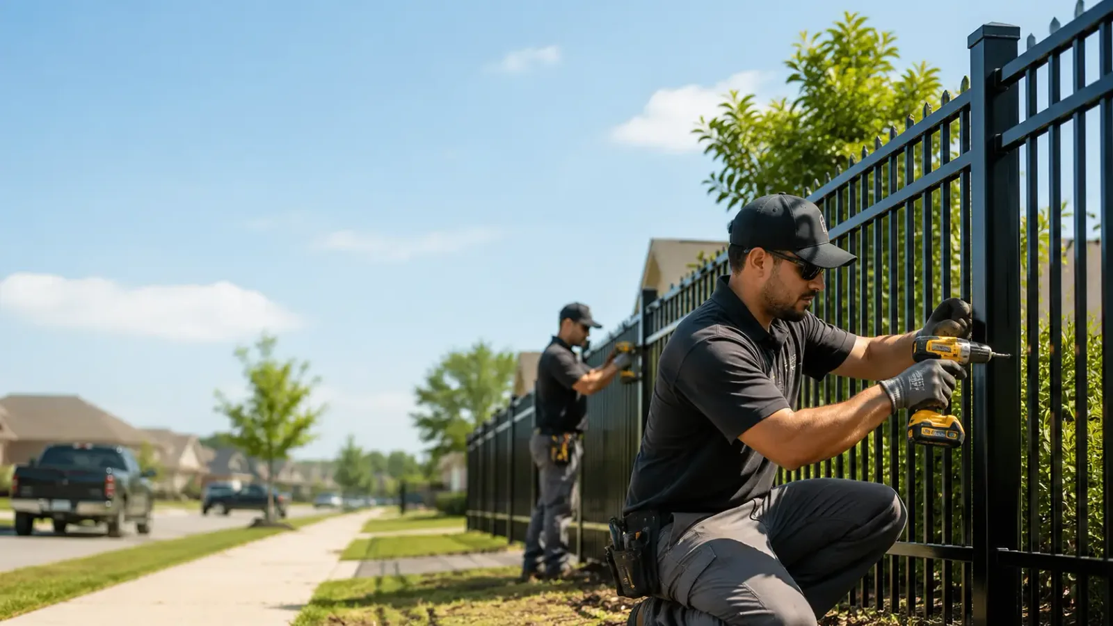 Metal Fence Installation in Ira, TX